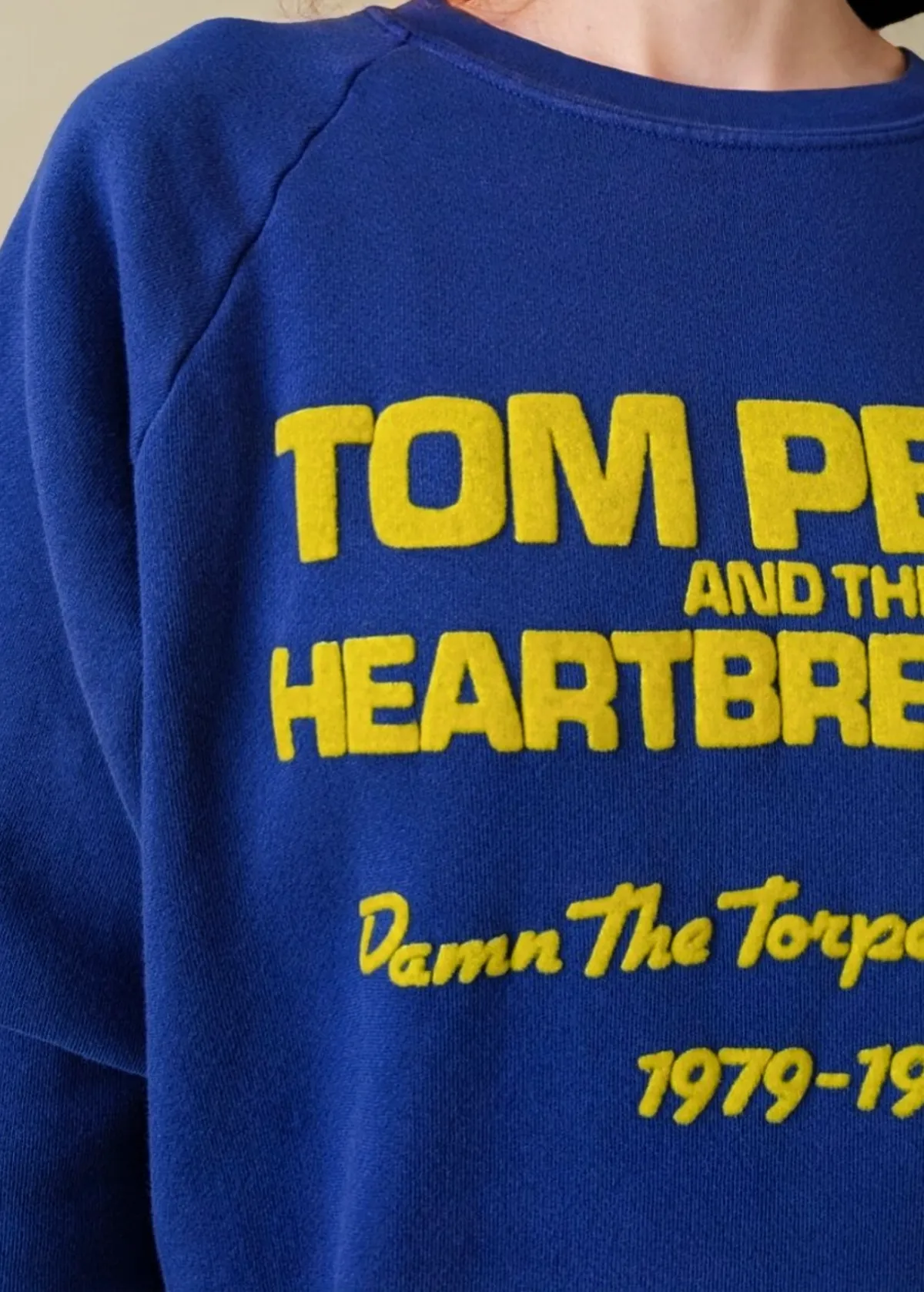 Tom Petty Damn the Torpedoes Tour Raglan Sweatshirt