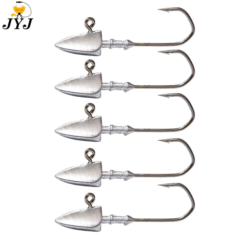 Triangle Head jig Hooks 3.5g 5g 7g 10g 14g 20g fishing hook soft plastic jig Lure Hook Jig Head Fishing Tackle Hooks