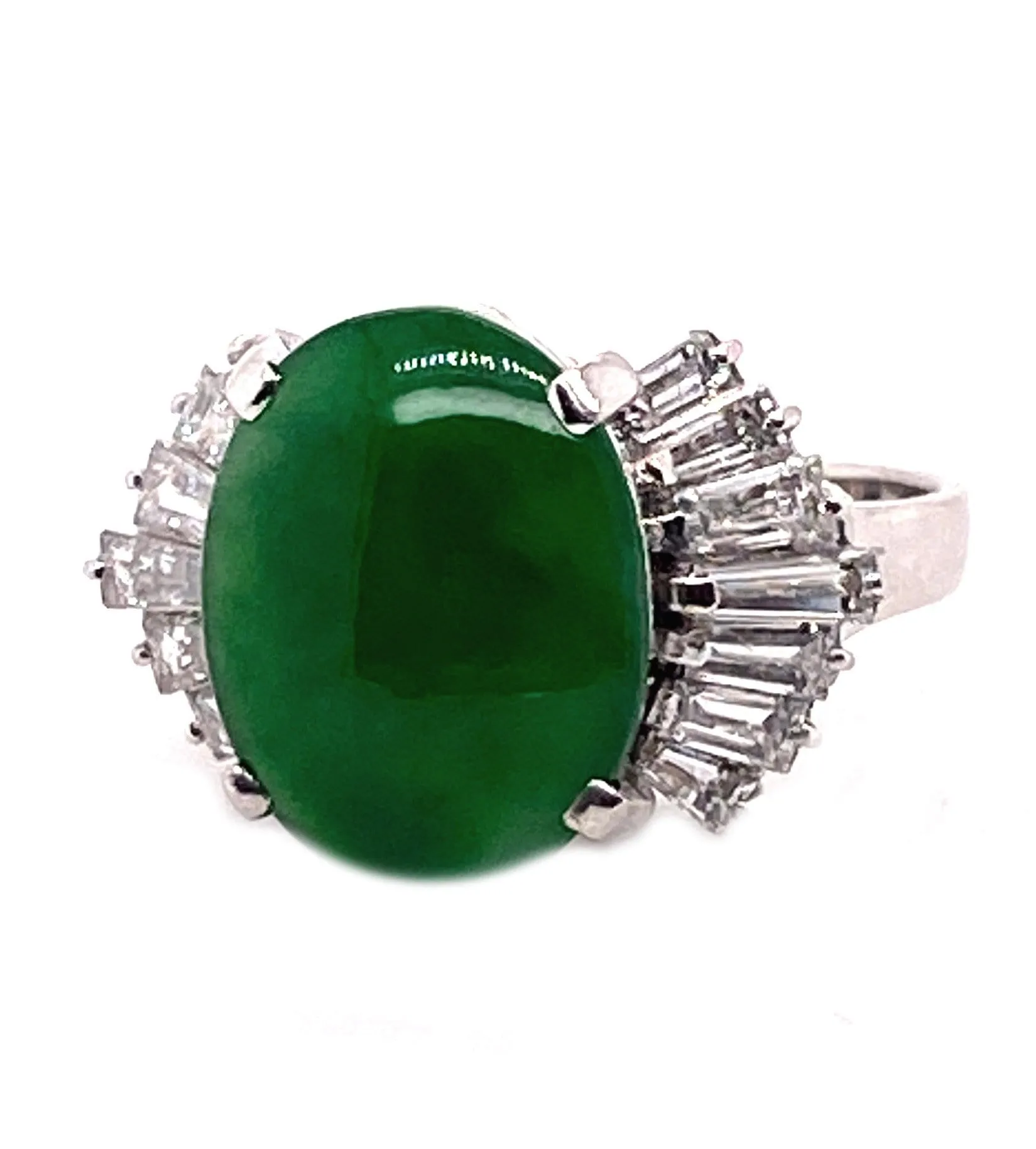 Trinity Jade Statement Ring