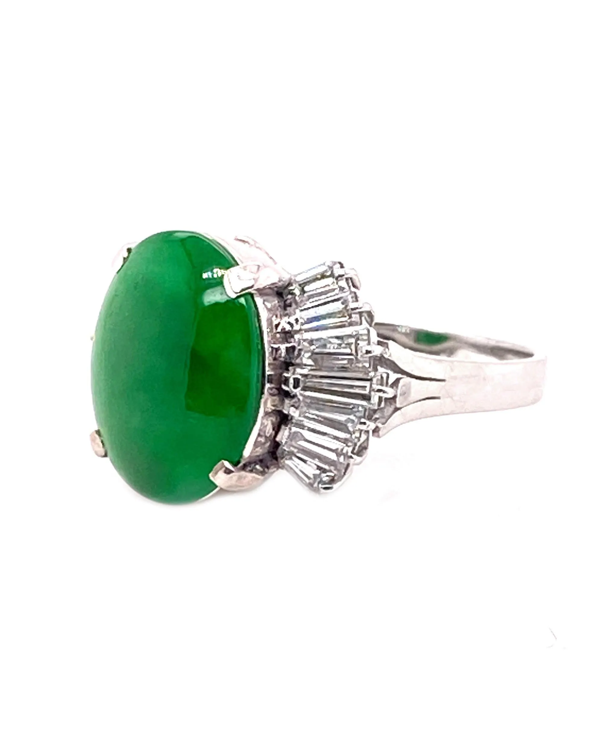 Trinity Jade Statement Ring