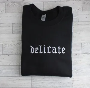 TS Embroidered Delicate Sweatshirt