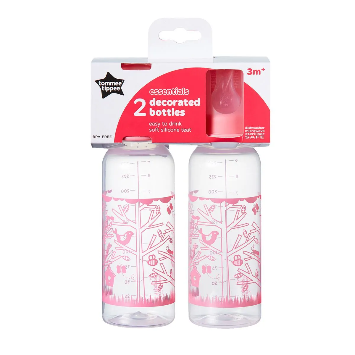 TWIN PACK Decorated Bottles (2 pcs) - 250ml 3m 