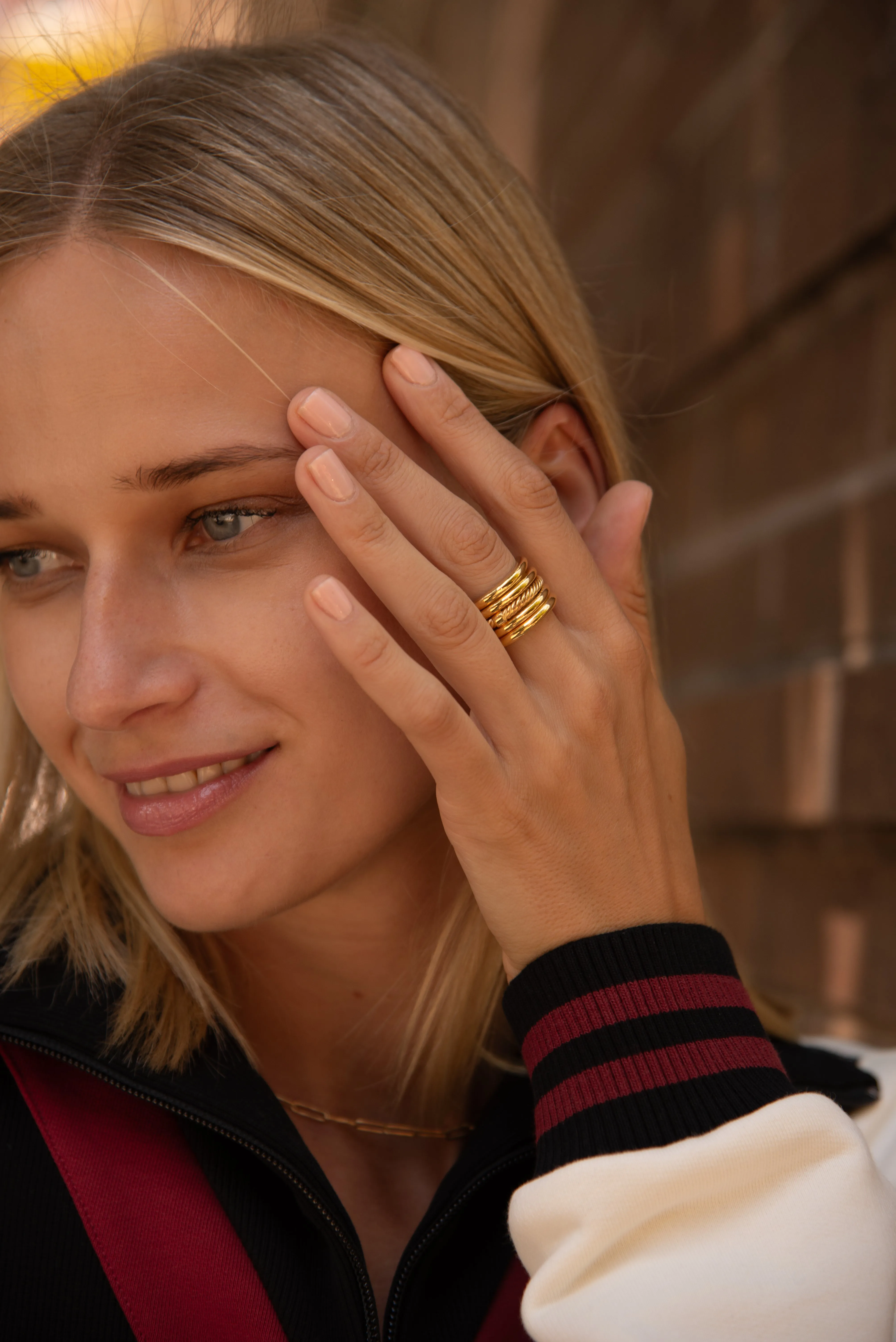 Uzi Spinner Statement Ring