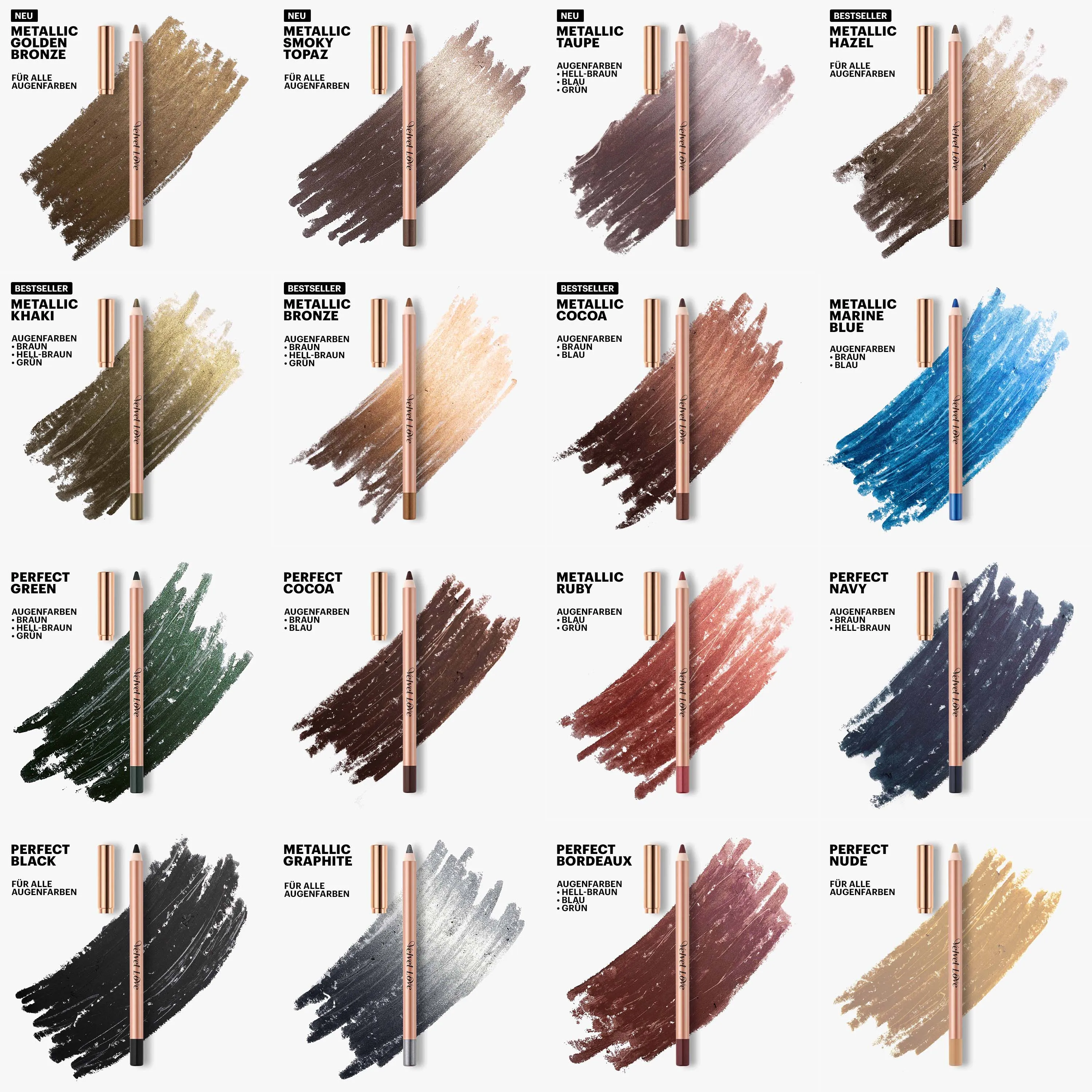 Velvet Love Eyeliner Pencil (Perfect Green)