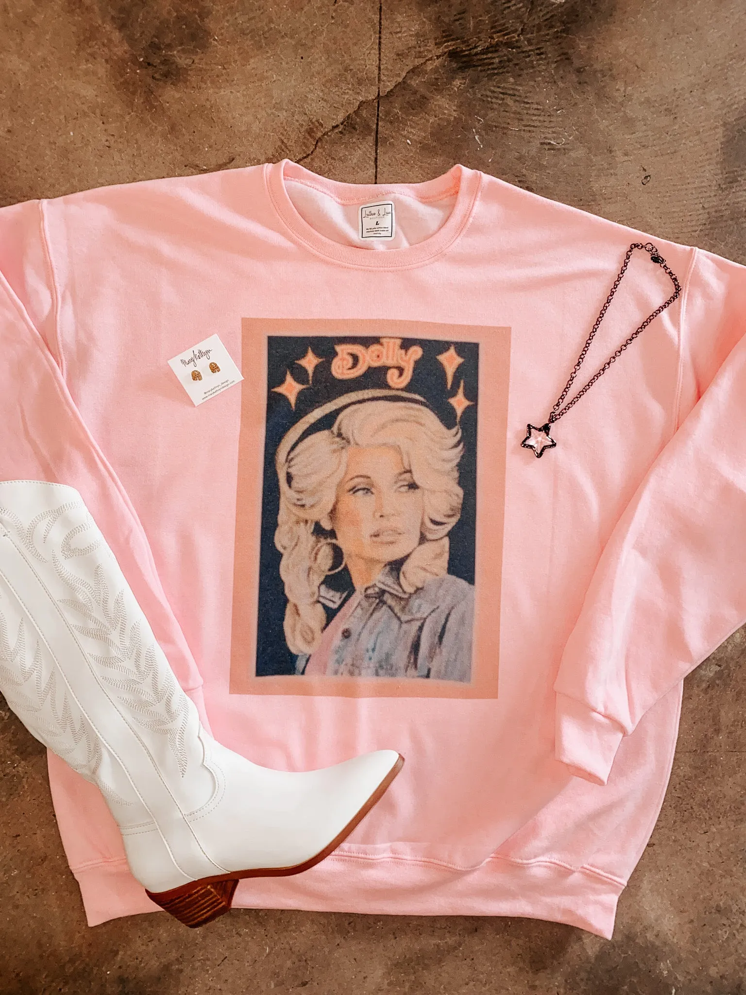 Vintage Dolly Graphic Sweatshirt