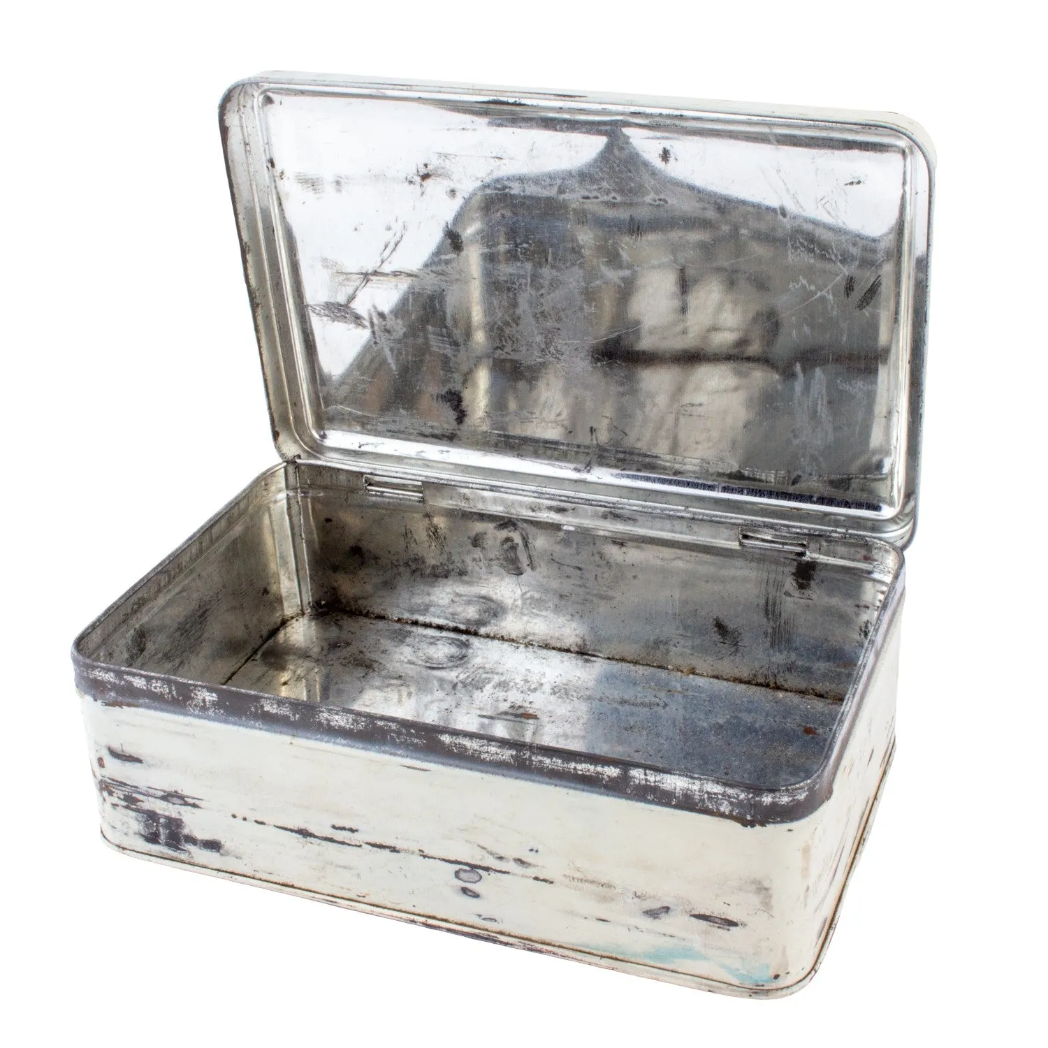 Vintage Metal First Aid Box found in France
