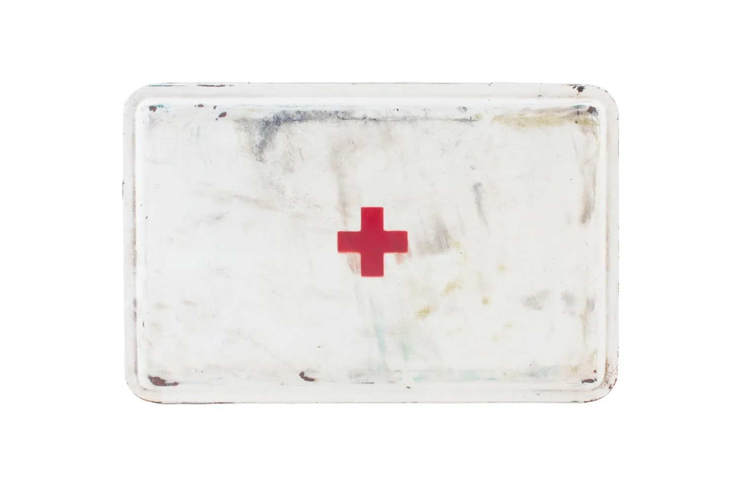 Vintage Metal First Aid Box found in France