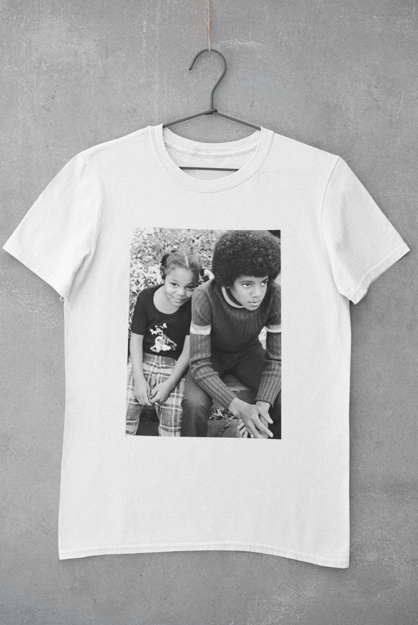 Vintage Michael and Janet Jackson Tee