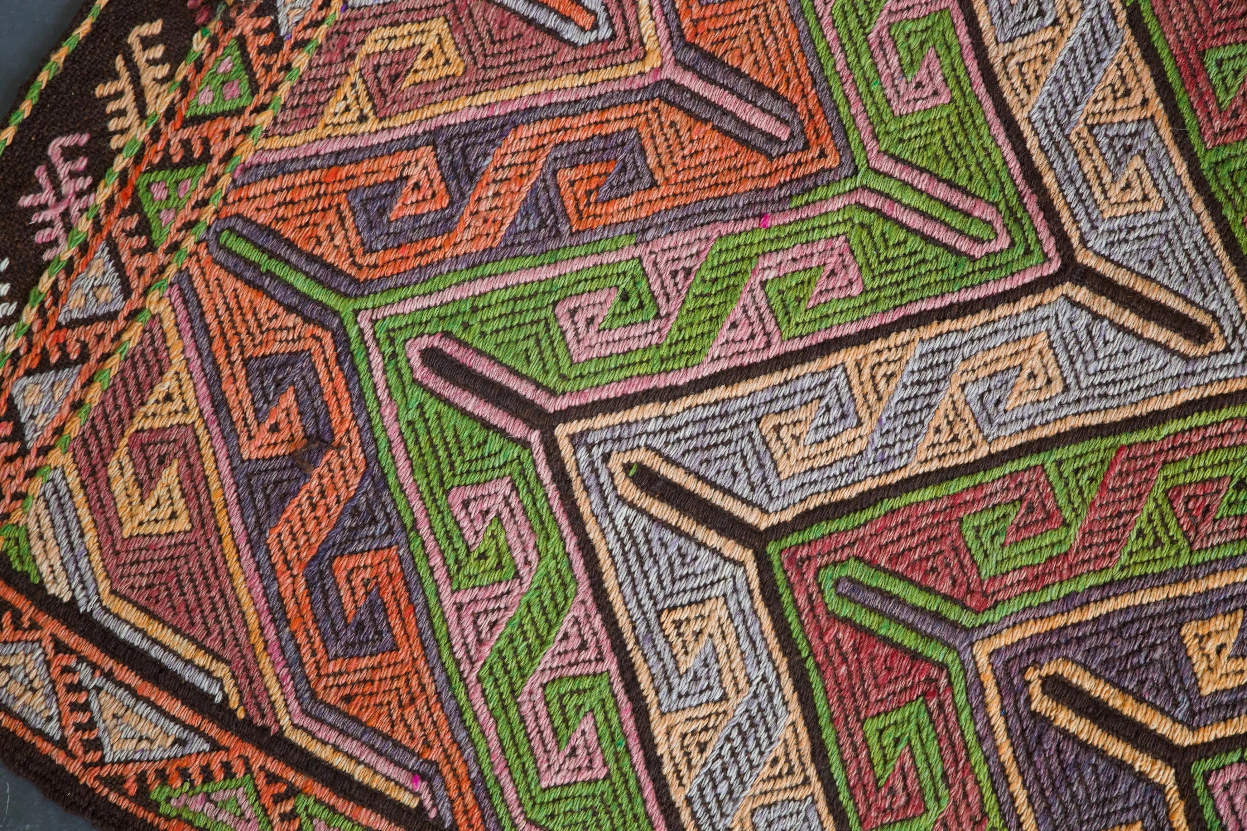 Vintage Mini Turkish Kilim Rug