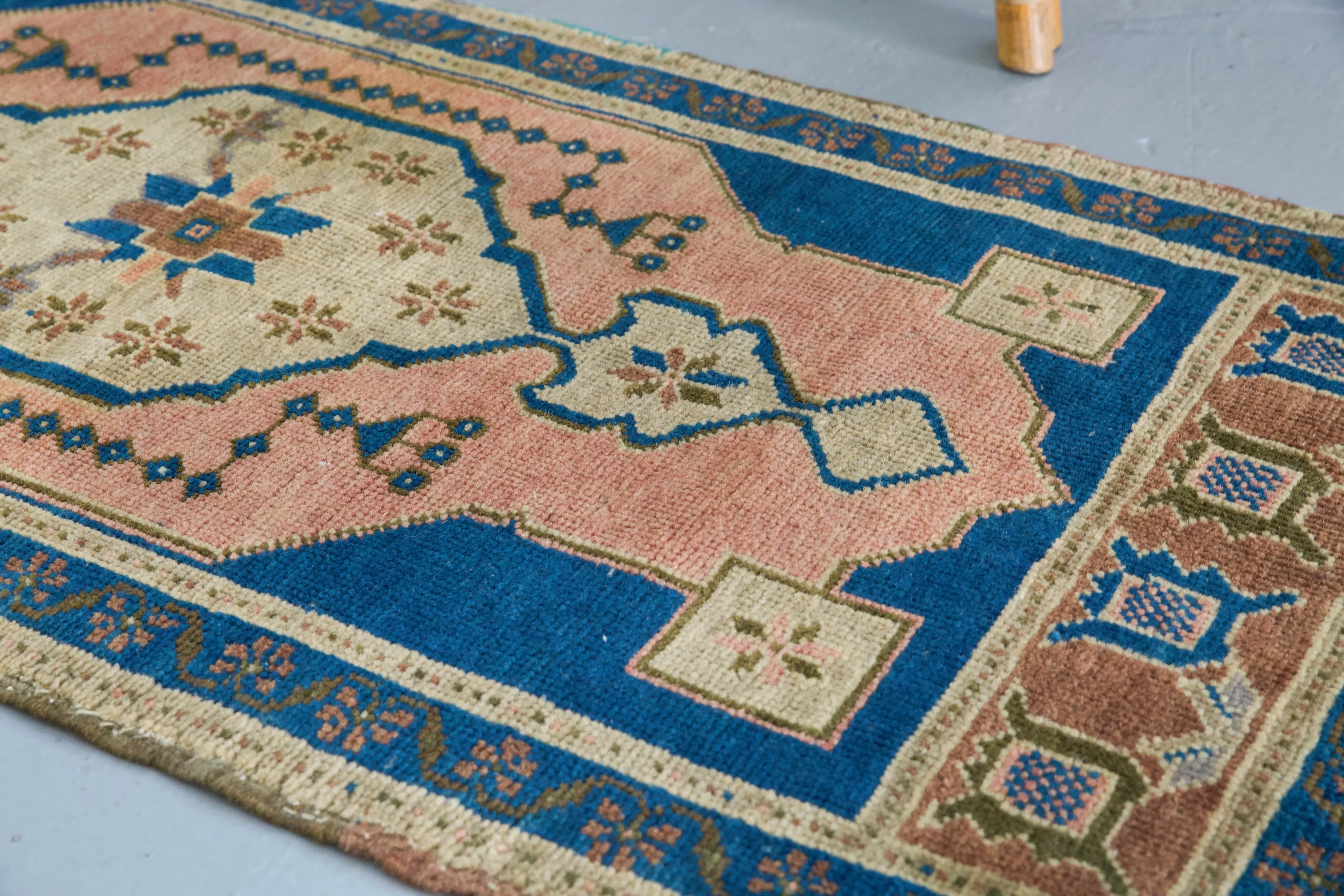 Vintage Mini Turkish Rug