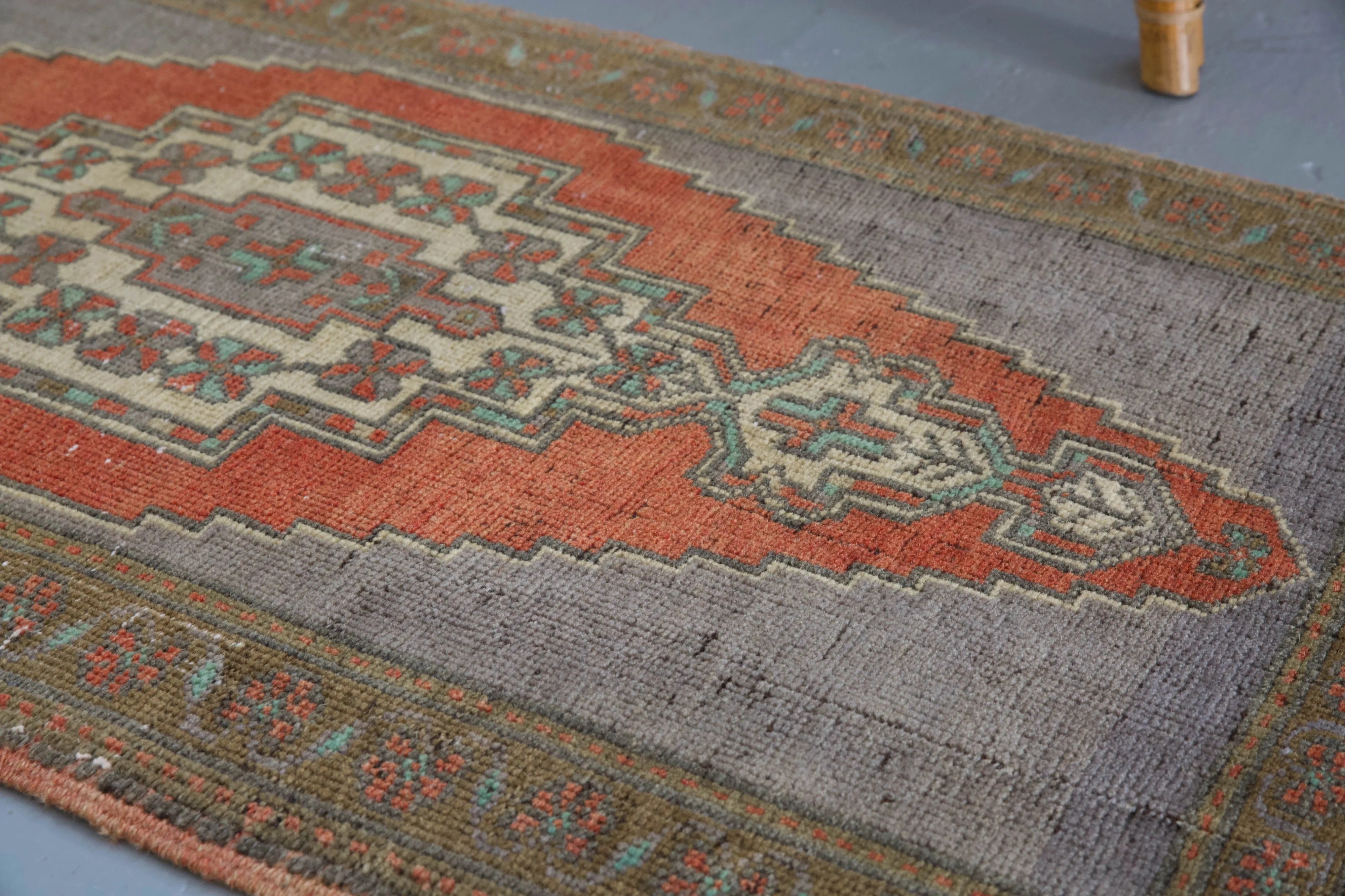 Vintage Mini Turkish Rug