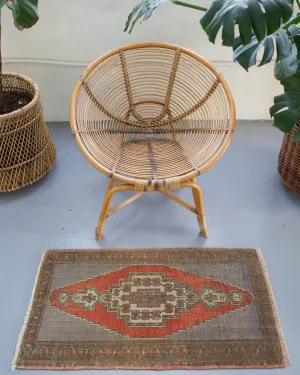 Vintage Mini Turkish Rug