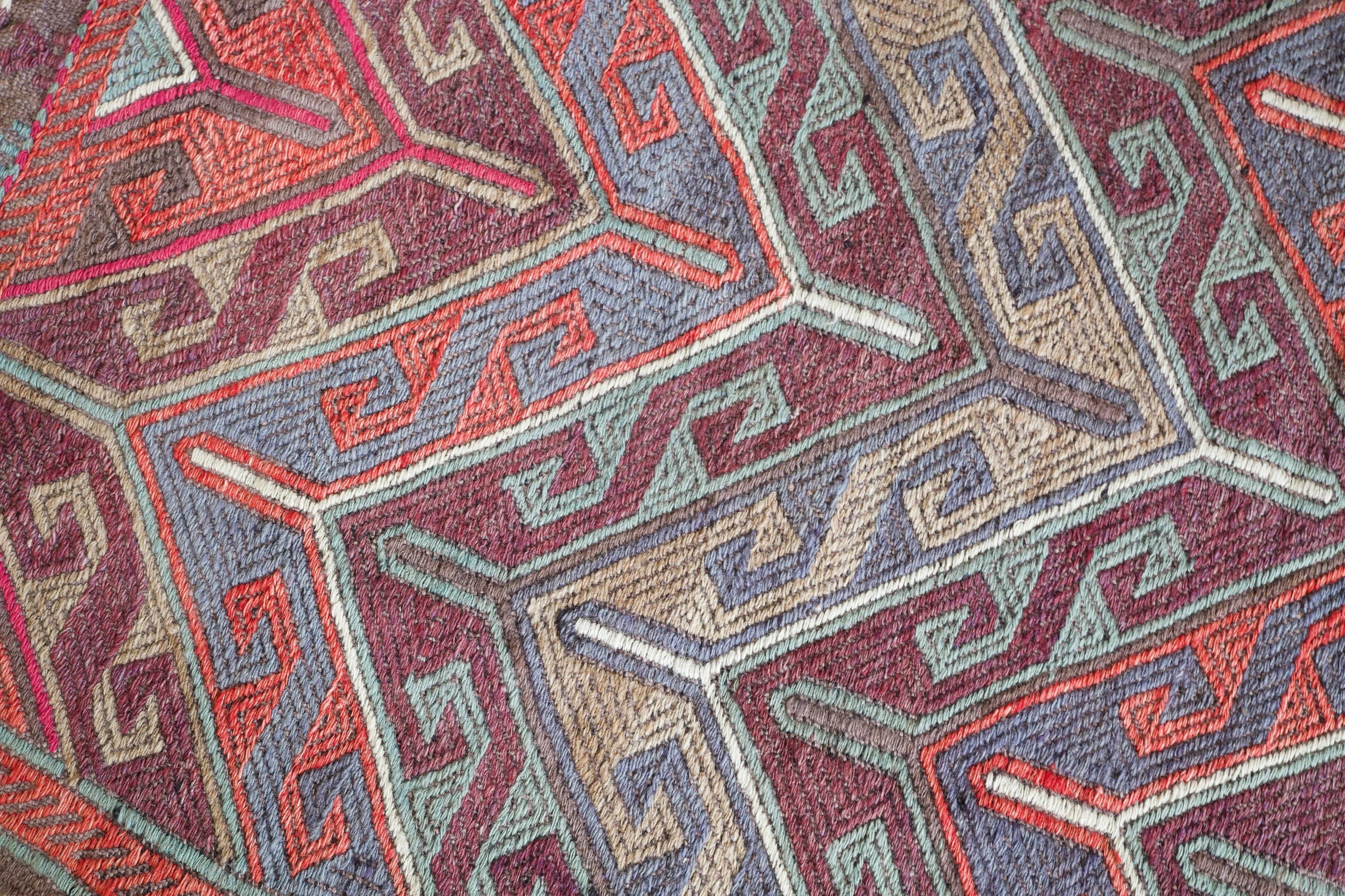 Vintage Turkish Anatolian Kilim Rug
