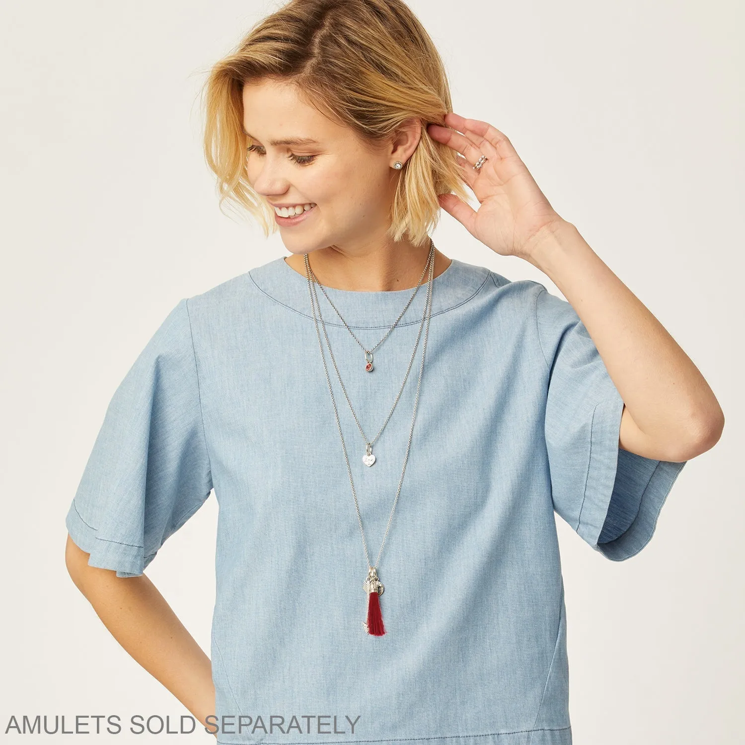 Vivi Delicate Long Charm Necklace -JL8290