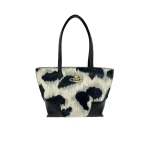 Vivienne Westwood Black Logo Shoulder Bag