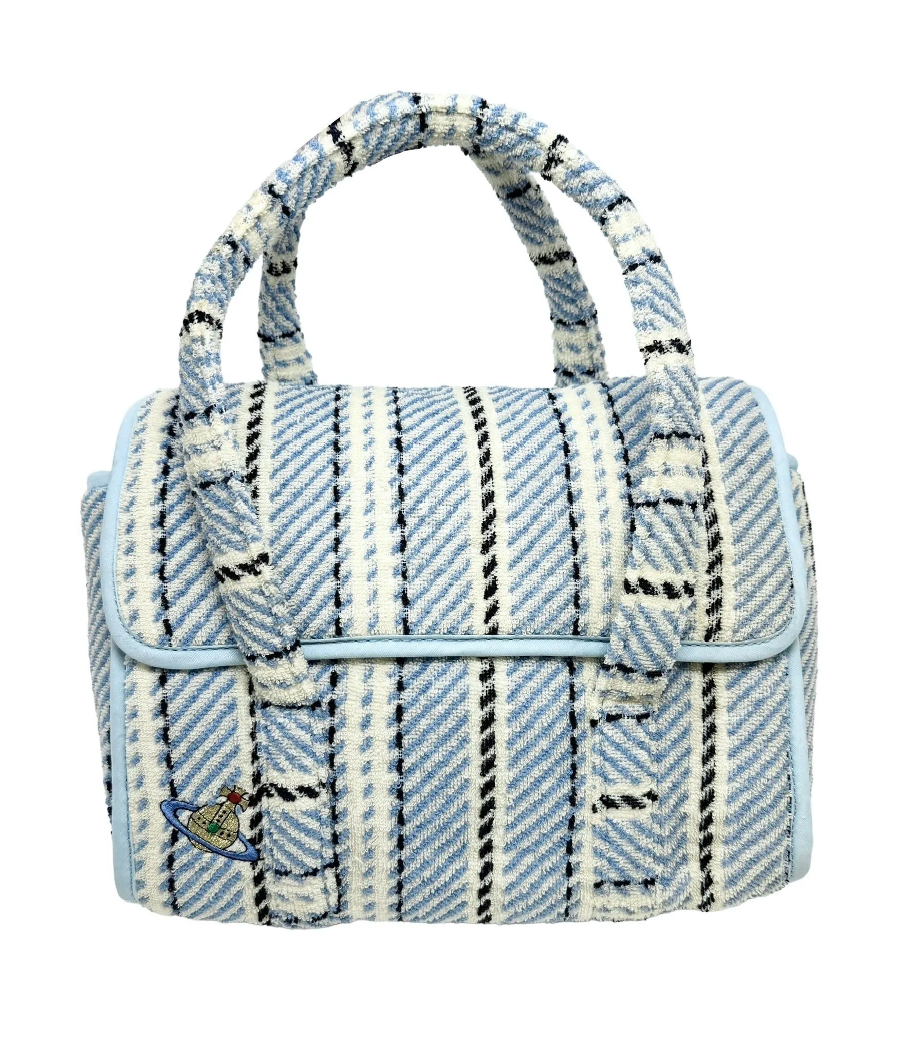 Vivienne Westwood Blue Mini Top Handle
