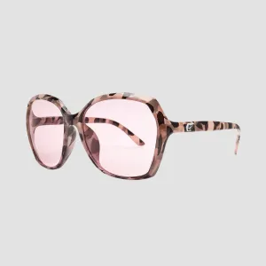 Volcom Psychic Sunglasses Deff Leopard/Rose - Womens