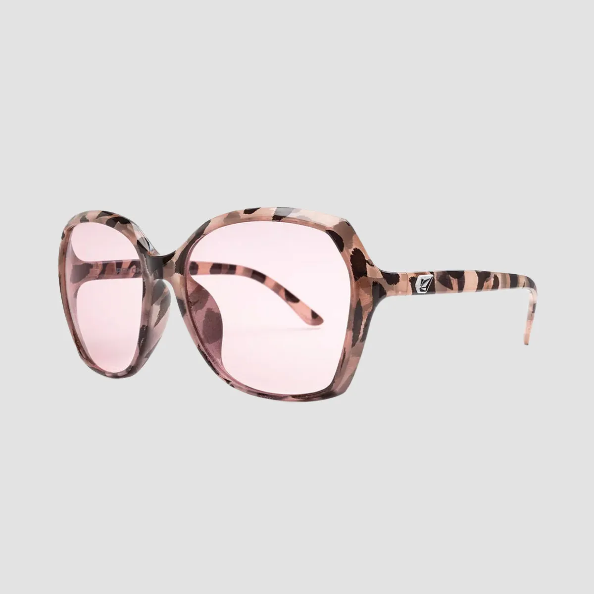 Volcom Psychic Sunglasses Deff Leopard/Rose - Womens