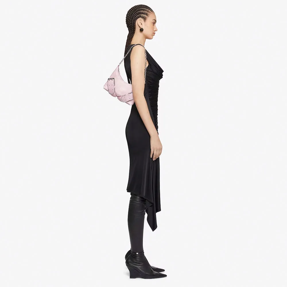 Voyou Boyfriend Party Bag In Aged Leather