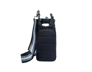 WANDERFULL MATTE HYDROBAG | BLACK WITH GRAY / BLACK / WHITE STRAP