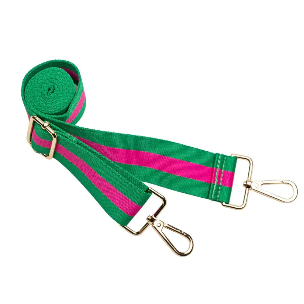 WANDERFULL MATTE HYDROBAG | KELLY GREEN WITH PINK / GREEN STRAP