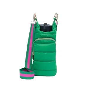 WANDERFULL MATTE HYDROBAG | KELLY GREEN WITH PINK / GREEN STRAP