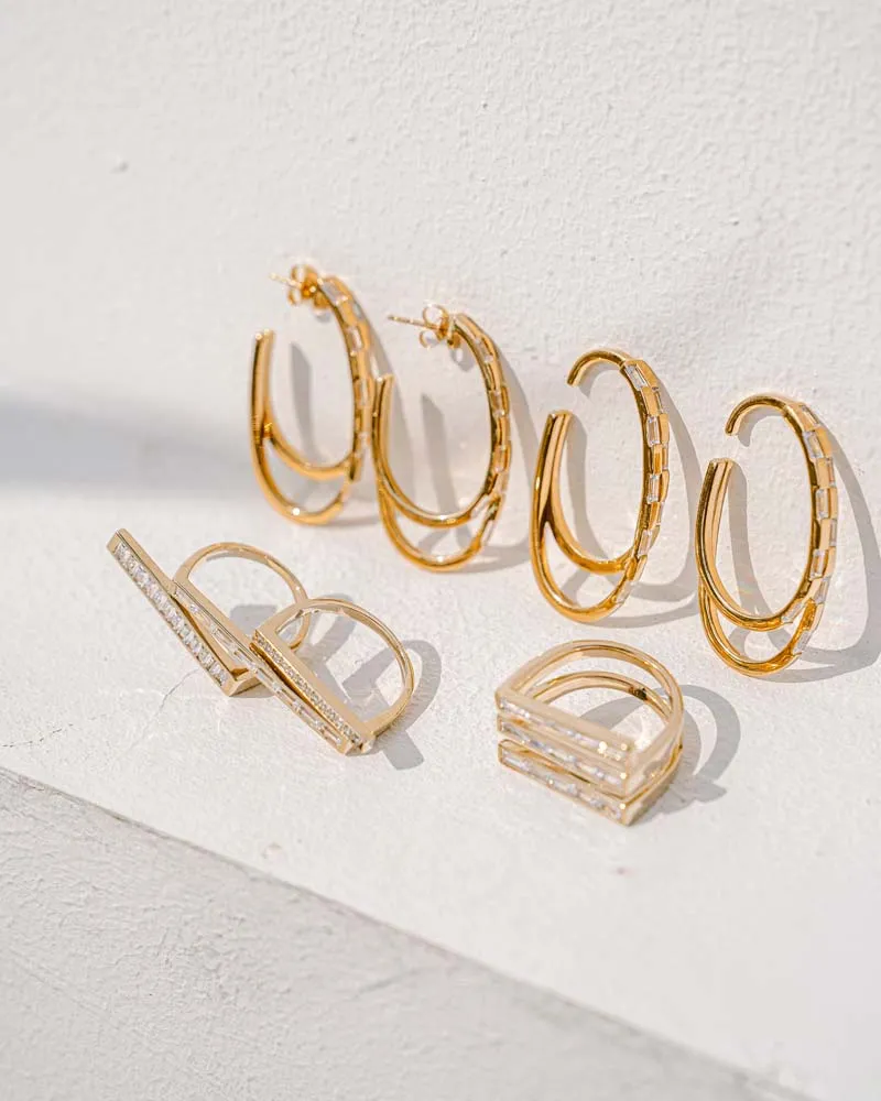 WAREE STATEMENT RING – GOLD
