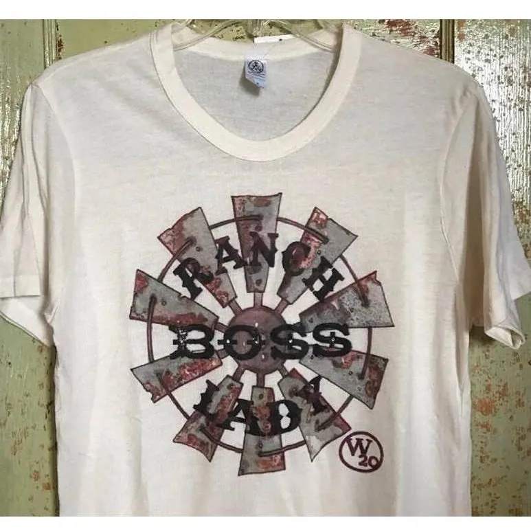 West 20 Saddle Co. Ranch Boss Lady Tee