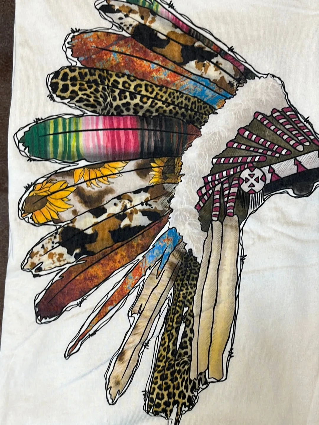 Western Headdress Graphic Tee