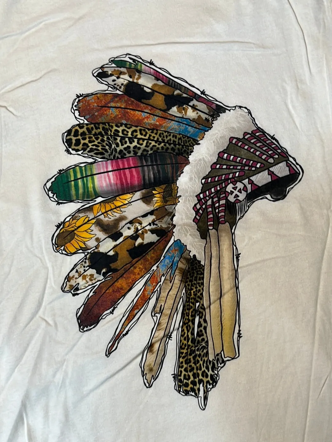 Western Headdress Graphic Tee