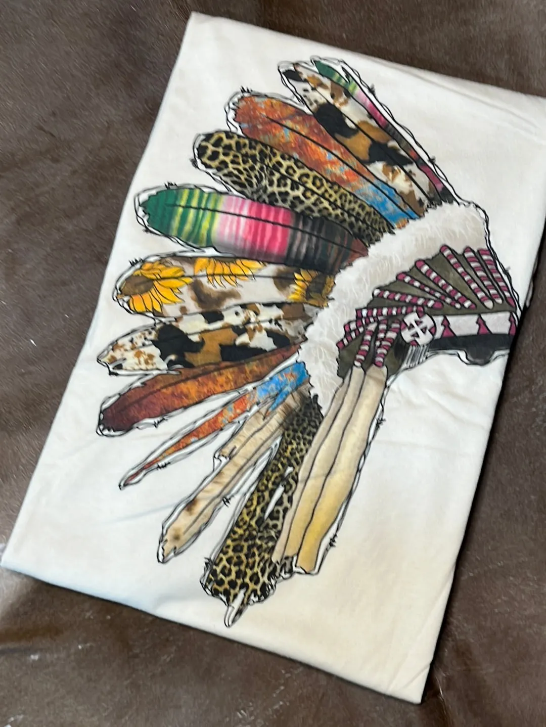 Western Headdress Graphic Tee
