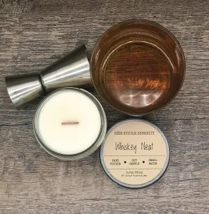 WHISKEY NEAT | Scented Soy Candle | 3.5oz