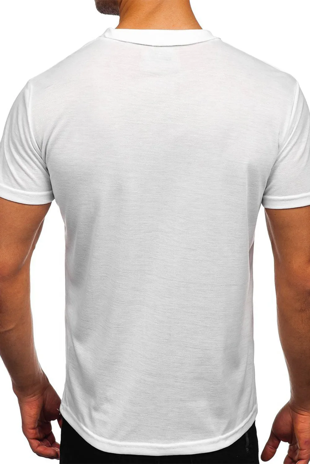 White King Crown Chest Printed Mens Polo Shirt