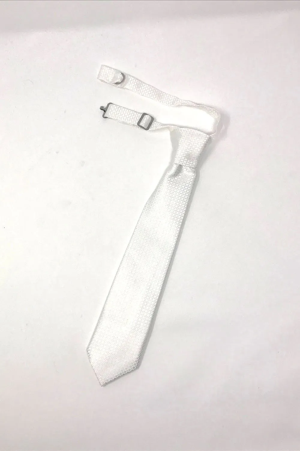 White Regal Kids Necktie