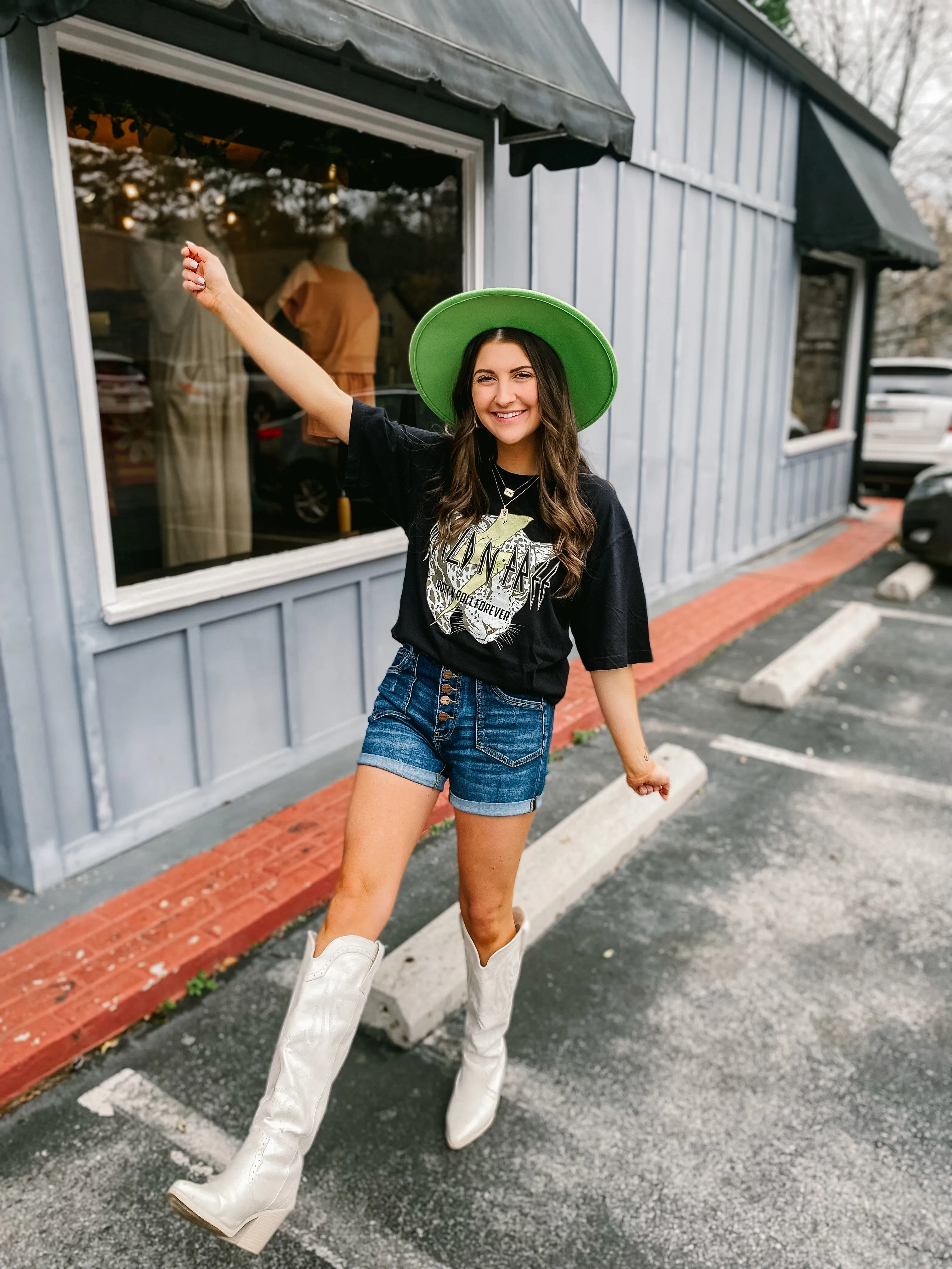 Wild And Free Rock & Roll Graphic Tee