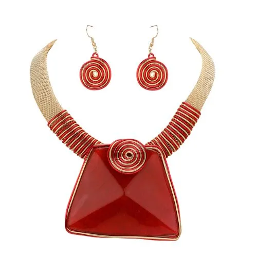 Willow Red Necklace