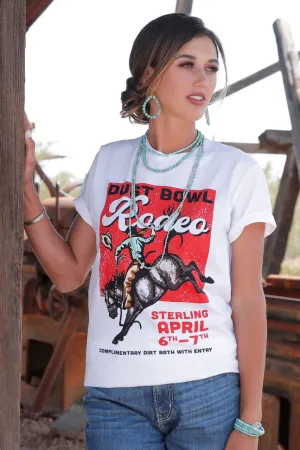 Women's Cruel Girl Dust Bowl Rodeo Graphic Tee