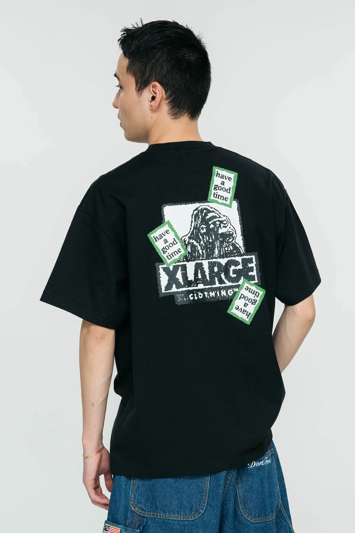 Xlarge × have a good time SS Tee - Black