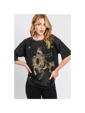 Yee Haw Oversized Graphic Tee