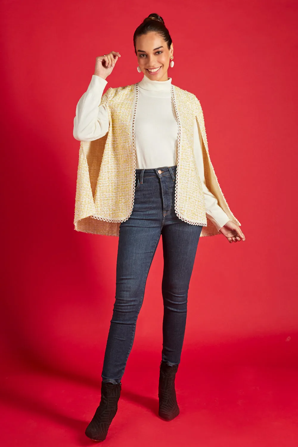 Yellow Statement Cape