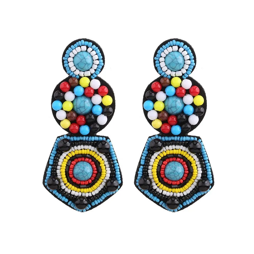 ZANZIBAR STATEMENT EARRINGS (Clip-On)
