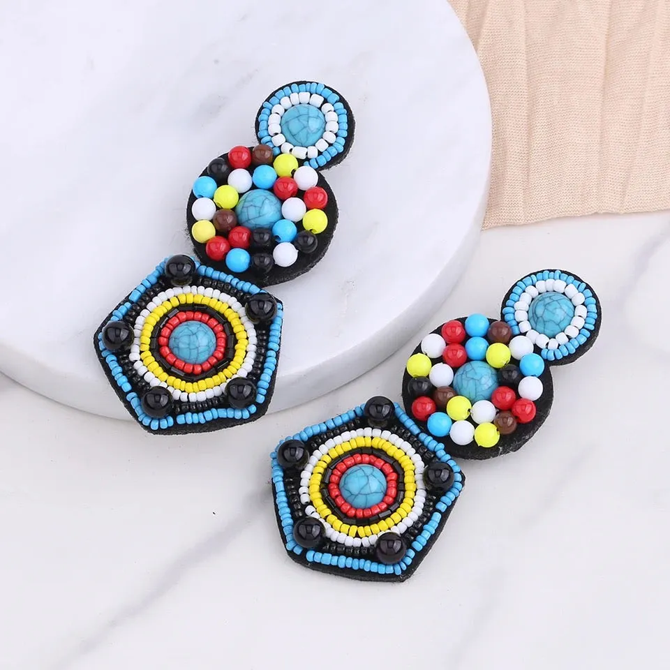 ZANZIBAR STATEMENT EARRINGS (Clip-On)