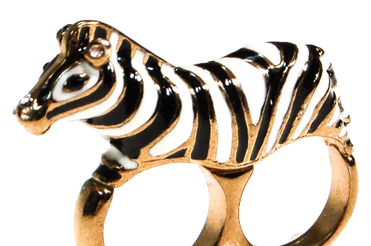 Zebra Statement Ring