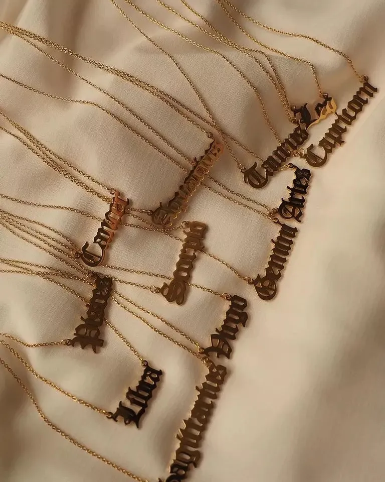 ZODIAC SIGN NECKLACE