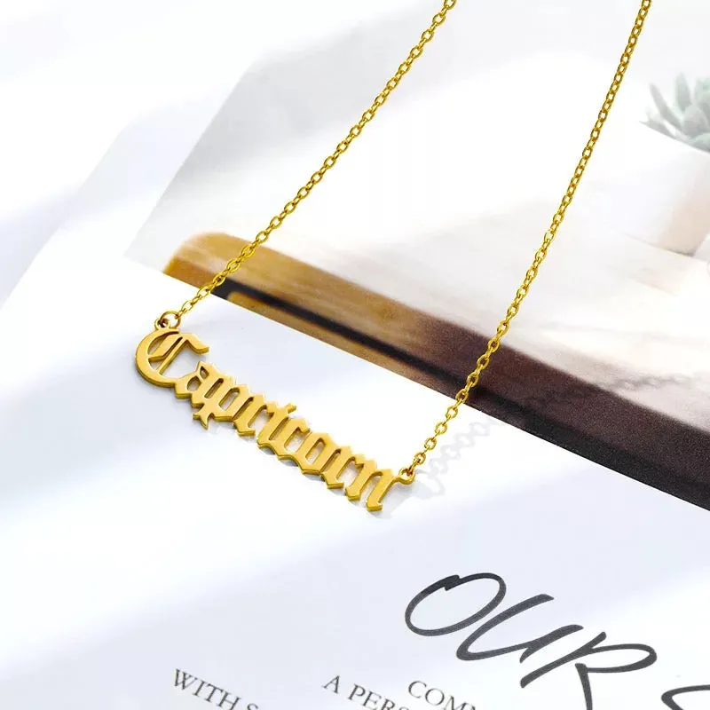 ZODIAC SIGN NECKLACE