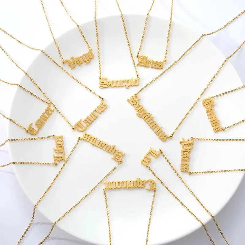 ZODIAC SIGN NECKLACE