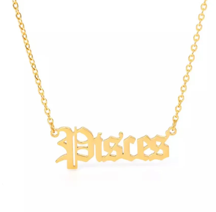 ZODIAC SIGN NECKLACE