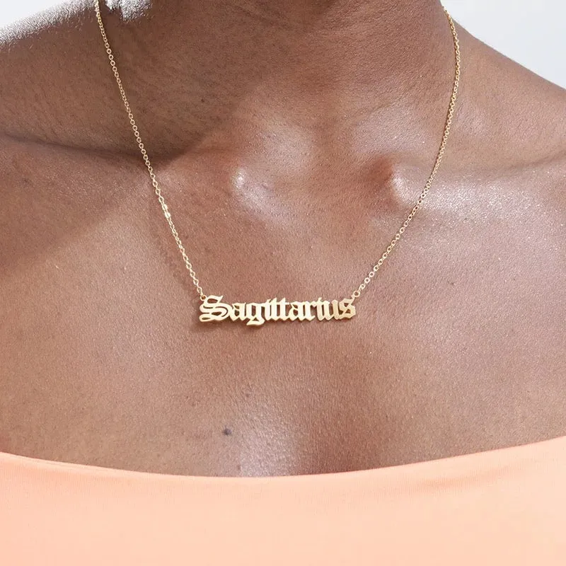 ZODIAC SIGN NECKLACE